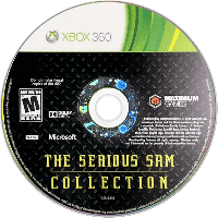 Serious Sam Collection Xbox 360 US box art